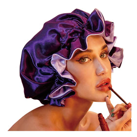 Custom Unisex Hair Bonnets for Adults with Custom Logo Striped Pattern Casual Use Four Seasons 52-54cm