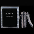 Private Label Full Cover False Nail Extension Dual System Form Clear Acrylic Nail Dual Forms with Scale