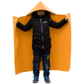 Sweatshirt Design Fire Fighting Insulation Fiberglass Emergency Escape Fireproof Cloak Cape With Reflective Strip