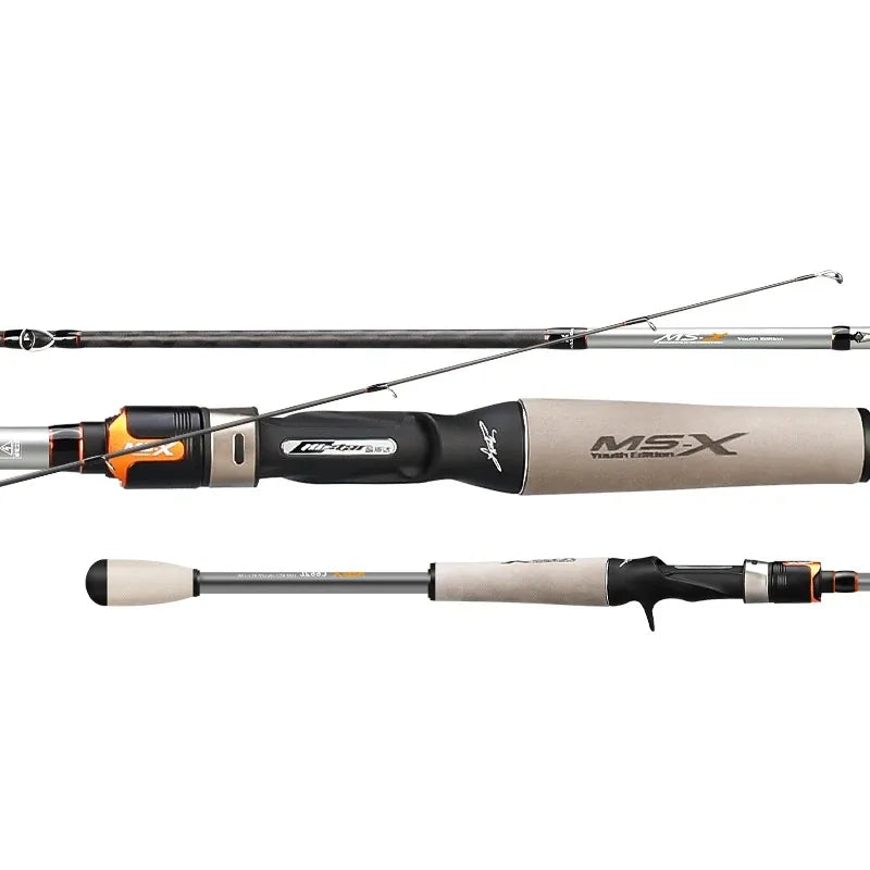 HSD Fishing Rod BFS Finesse System1.68m - 2.4m Spinning Casting Rod Crossline Carbon Tape Ultra Light Fishing Rod