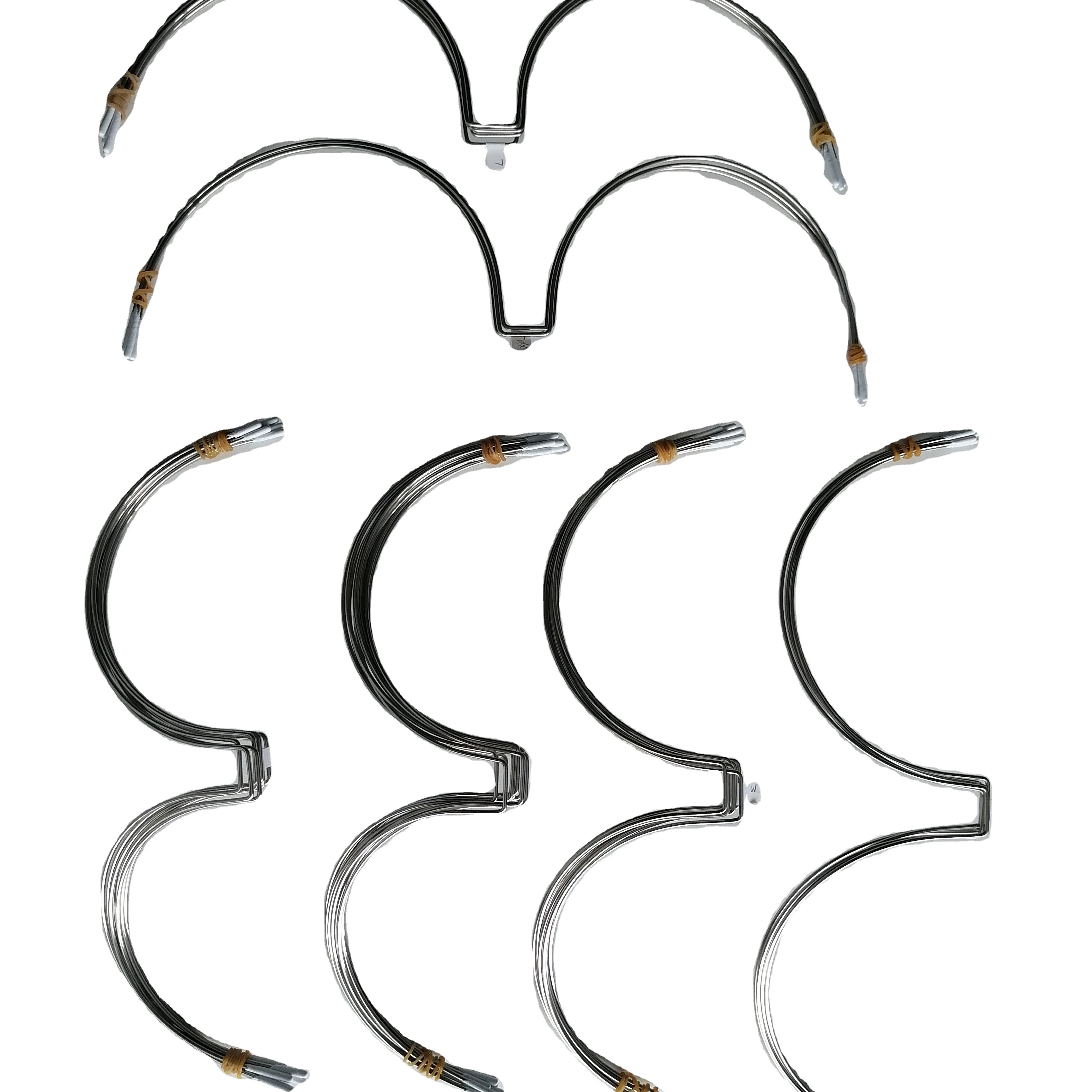 Wholesale Stainless Steel W-Shaped Wire for Underwear Bone Accessories