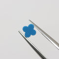 High Quality Colorful Turquoise Blue Four Leaf Clover Stones 6*6mm for Jewelry Making