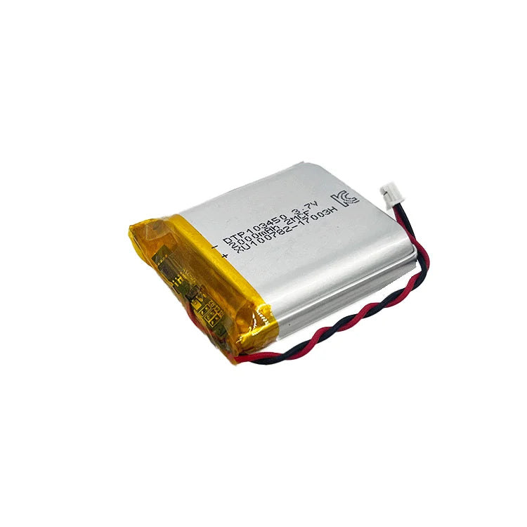 KC Certified 3.7v 1800mAh DTP 103450 Li-polymer Batteries Rechargeable Lipo Battery Add Pcb with Wires