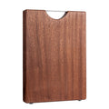 Custom Wholesale Large Vegetable Meat Organic Bamboo Cutting Board 3 Piece Bambu Chopping Blocks Set With Handle for Kitchen