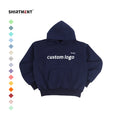 Embroidered Sweatshirt Men Custom Embroidery Logo Unisex Oversized Plus Size Pullover Unisex Hoodie