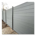Outdoor  Decorative Garden Wpc Fence Panels Outdoor Wood Plastic Composite Fence Panels with Cheap Price