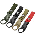 Shero Wholesale  Nylon Tactical Gear  Clip Band Water Bottle Buckle Hook Holder Outdoor Tactical Gear Webbing Hiking