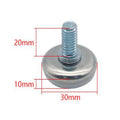 Swivel Furniture Leg Levelers Adjustable Leveling Feet Glide Tables Chairs Cabinets Workbench Shelving