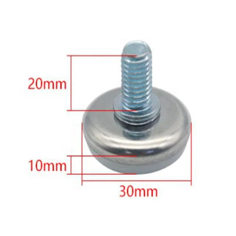 Swivel Furniture Leg Levelers Adjustable Leveling Feet Glide Tables Chairs Cabinets Workbench Shelving
