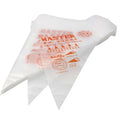 100pcs Disposable Custom Printed Pastry Bag Easy Icing Piping Bag Cake Cream DIY Decor Tool Set Dessert Baking Accessories