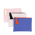 Double-layer Thickened PU Waterproof Luxury Cosmetic Bag Makeup Leather Mini Ladies Makeup Bag Fashion Tassel for Lady