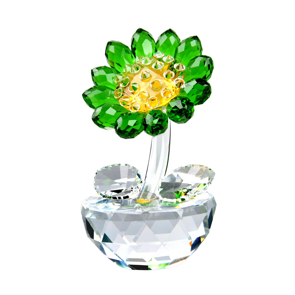 Crystal Sunflower Gift Box Set Wedding Gifts for Guests Souvenirs  Crystal Crafts for Souvenir