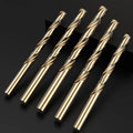 HUHAO Wear Resistant Twist Dill for Steel High Speed Spiral How Drill for CNC Drilling Machine Thread Hole Drill Router Bit