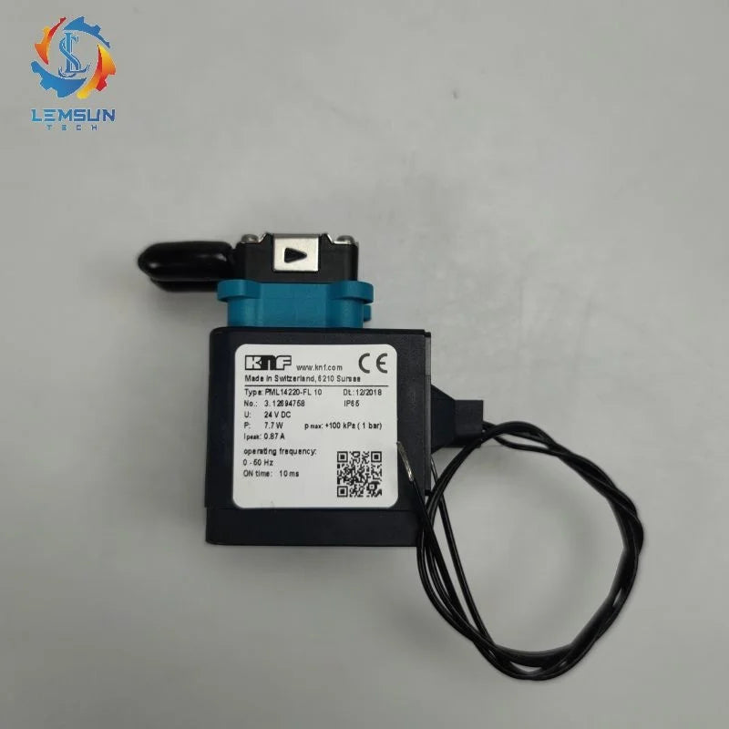 New Original MEIJIA Ceramic Digital Printer KNF PML14220-FL10 Ink Pump 24V Spare Parts