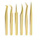 High Precision False Eyelash Tweezers Eyelash Clip for Beginners Makeup Artist Grafting Eyelash Special Set Tweezer Set