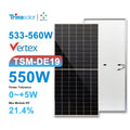 China Manufacture Quality 535w 545w 555w Trina Solar Energy Panel Set 550W Photovoltaic Panels PV 540W