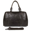 Men's Business Duffle Travel Leather Bags Handbags Shoulder Messenger Travel Large Capacity Luggage Bags Suitcase Organizer
