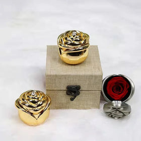 Every Love Handmade Preserved Flower Never Withered Upscale Immortal Eternal Rose With Elegant Gift Box for Valentine's Day