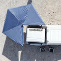 Foxwing Four-Season Waterproof Double-Layer Nylon Shelters Camping Car Roof Side Awning Retractable with Mesh