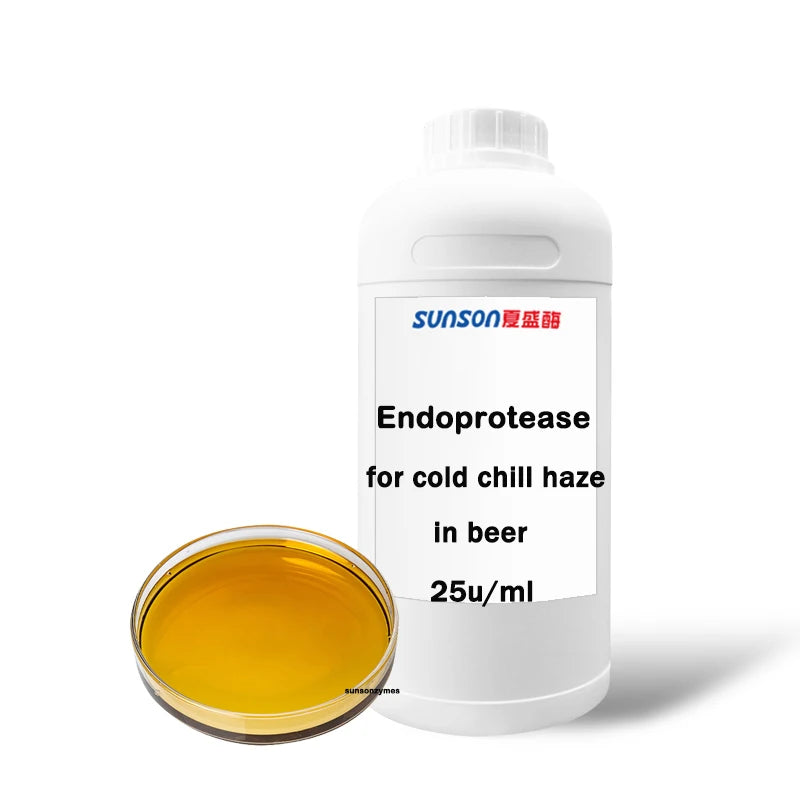 Food-Grade Proline Specific Endopeptidase Enzyme: Hydrolysis & Applications Prevents Cold Haze in Beer Clarification