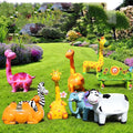 Resin Fiberglass Animal Statue Animal Shaped Chairs Outdoor Fiberglass Furniture for Sale