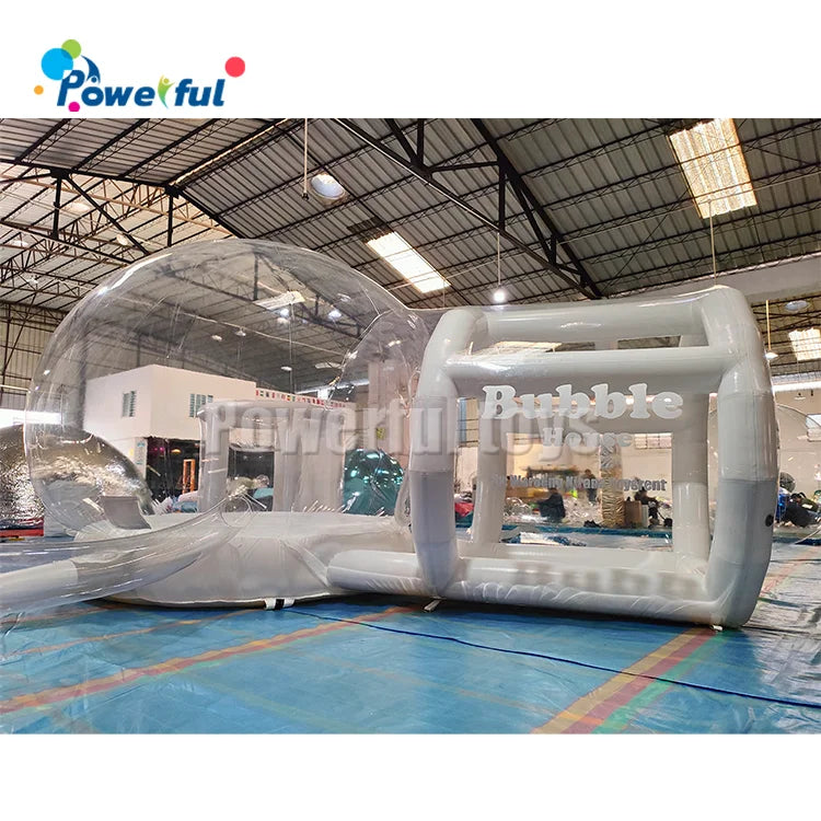 Hot Sale Inflatable Bubble Dome Tent Outdoor Air Glamping Transparent Bubble Inflatable Balloon Bounce House for Sale