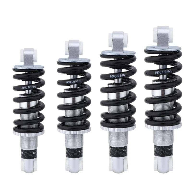 KS EXA 165mm Rear Shock Absorber for Mountain Bike 650 Lbs Capacity Folding Bike Spring for 150 155 160mm Bikes