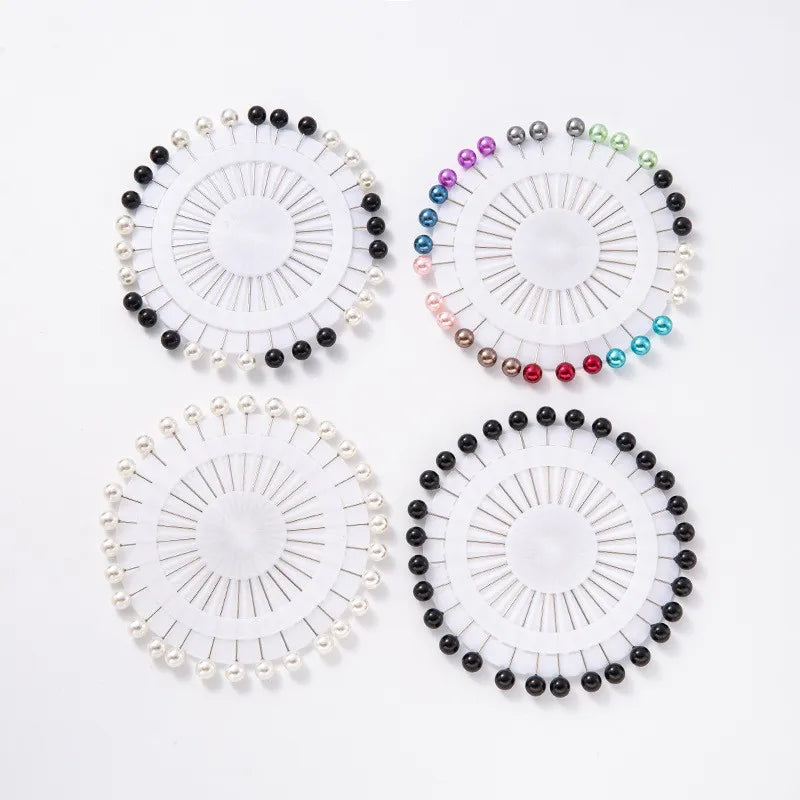 Wholesale Design Pearl Shape Silk Scarf Accessories Long Needle Hijab Scarf Pins for Party Wedding & Engagement for Children