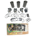 3D84 Overhaul Rebuild Kit Compatible for 3D84-5 Komatsu 3D84-1F 3D84-1GA PC20-5 PC20-6 PC30-6 PC38UU-1 Piston 129004-22080
