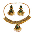 Wholesale Latest Fashion Rhinestone Alloy Pearl Zircon Jewelry Stud Earrings Diamond Chain Necklace Wedding Jewelry Sets