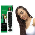 Hot Sale Jumbo Pre Stretched Braiding Hair 82inch 165g Ombre  Synthetic Hair African Braid Meches
