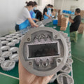Solar Aluminum Cat Eye Ground Mount Road Studs Steady on Flashing Light LED Solar Road Stud Marker