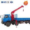6 Ton BOB LIFT Telescopic Boom Hydraulic Arm Crane Flat Deck Truck Crane