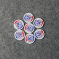 High Quality Custom Plastic Tokens Coin Type Blank Style Bulk Customizable PS Model with Letter Pattern for Souvenirs Tokens
