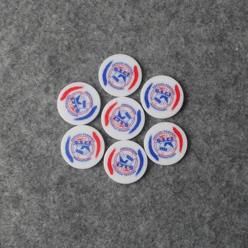 High Quality Custom Plastic Tokens Coin Type Blank Style Bulk Customizable PS Model with Letter Pattern for Souvenirs Tokens