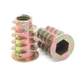 Factory Sell Threaded Inserts for Wood Type D Insert Nut Insert Nuts M4- M410