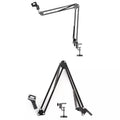 Living Show Flexible Arm Desktop Table Mic Arm Stands Adjustable Microphone Holder Stand