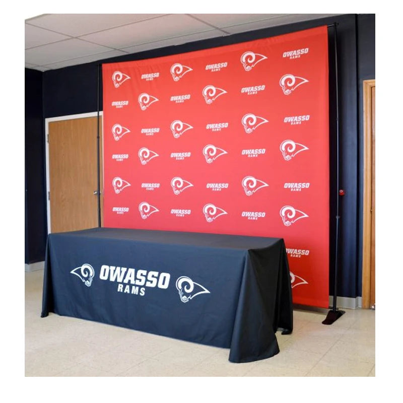 Custom Backdrop Step and Repeat Banner for Trade Show Exhibition Photography Party Event Decoration Backdrop Background
