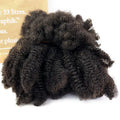 Premium Wholesale 8-30'' Unprocessed Natural Black 100% Brazilian Virgin Hair Afro Kinky Bulk Human Hair