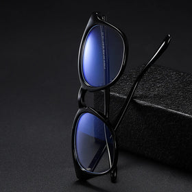 Aochi China Factory Wholesale Tr90 Transparent Square Frame Design Anti Blue Light Glasses Optical Eyeglasses Frames