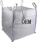 EGP Customized 1 Ton Big Jumbo Bulk Bag 1000kg 1500kg 2000kg PP Woven Sack Sling FIBC Bag for Chemical Sand Cement