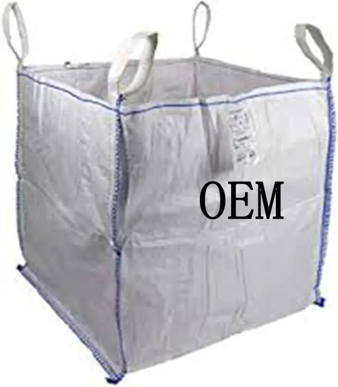 EGP Customized 1 Ton Big Jumbo Bulk Bag 1000kg 1500kg 2000kg PP Woven Sack Sling FIBC Bag for Chemical Sand Cement