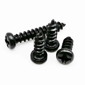M2 M2.6 M3 M3.5 Black Steel Mini Micro Small Phillips Flat Countersunk Head Cross Round Pan Head Self-tapping Wood Screw