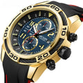 Top MEGIR Reloj 2045 Clock Luxury Chronograph Men's Wristwatches Gift Waterproof Silicone Watch for Men Relogio Masculino