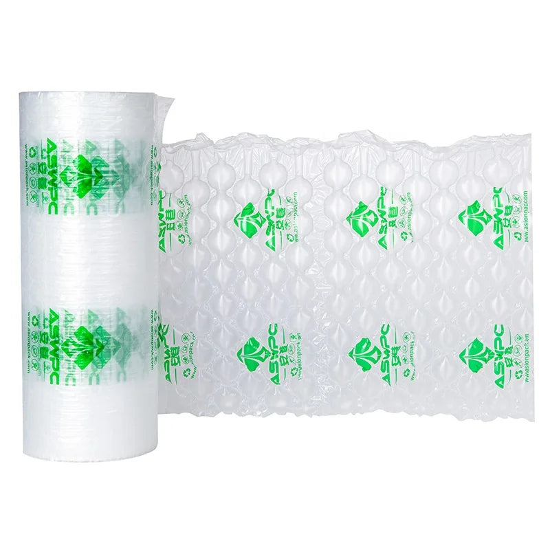 Manufacturer Factory Sale Durable Inflatable Resilient Air Bubble Cushioning Film Wrap Rolls PE Material Protective Protection