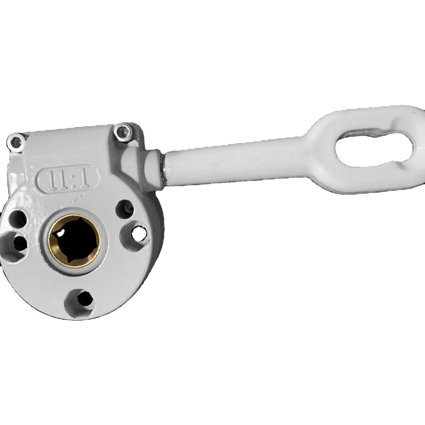 White Aluminum & Steel Manual Operation Awning Parts with Coated Gear Box
