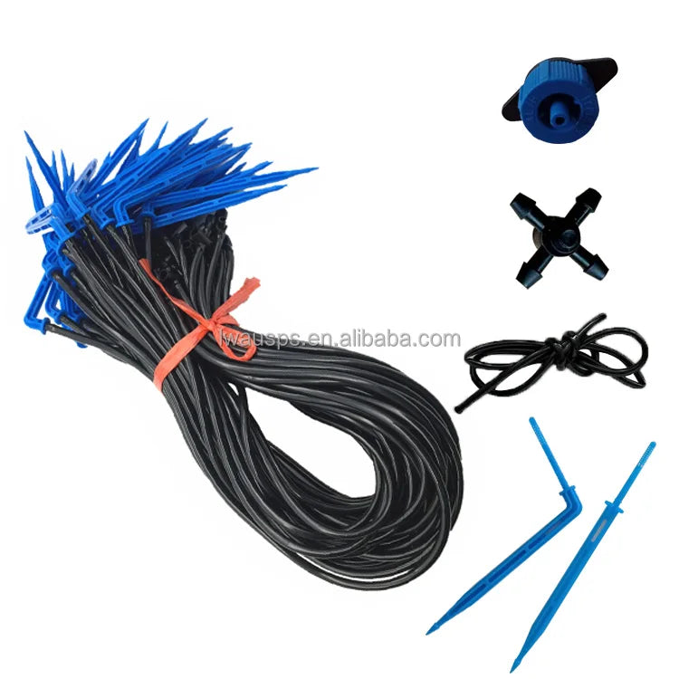 Blueberry Growing 4 Way Plastic Drip Arrow Pressure Compensating Plastic Stakes Arrow Dripper for Drip Irrigation System