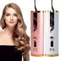 Portable Wireless Electric Mini Hair Curler for Women Rechargeable Automatic With Rotating Feature USB Powered Home Hotel RV Use