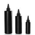 Empty Squeeze Hair Applicator Glue Pe Plastic Bottle With Twist Lid Long Nose Pointed Mouth Tip Cover