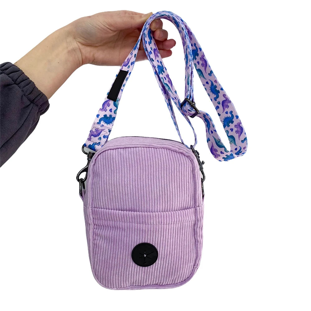 Outdoor Adjust Designer Dog Pouch Bags Travel Walking Waste Pet Treat Bag Dog Training Pouch